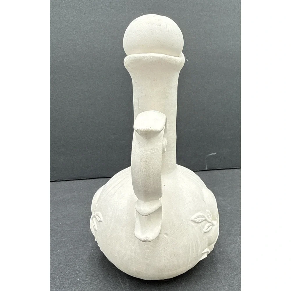 Vintage 3D Mushrooms Oil‎ And Vinegar Cruet Ready To Paint MCM